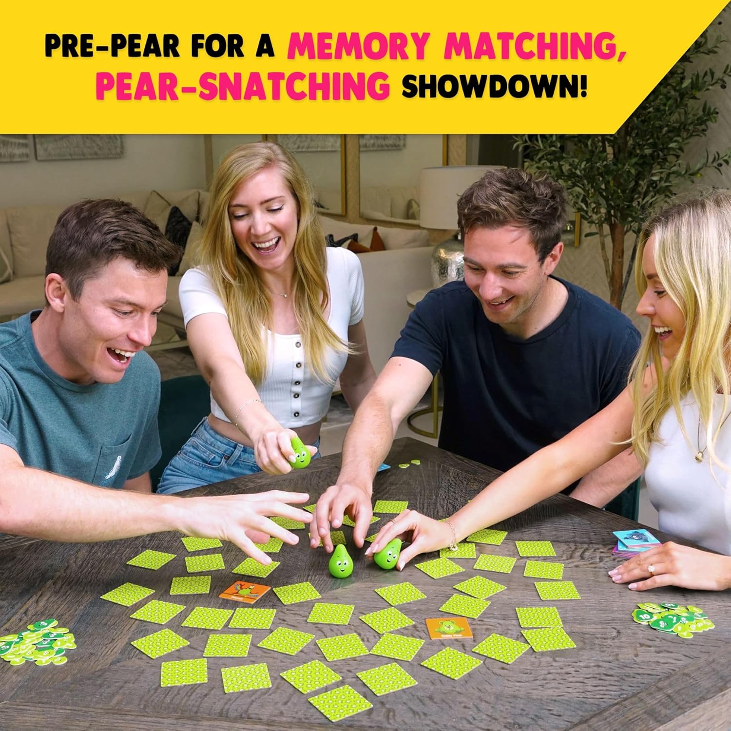 Thumbnail 4 de Snatching Pears! Memory-Matching Party Game 🎲
