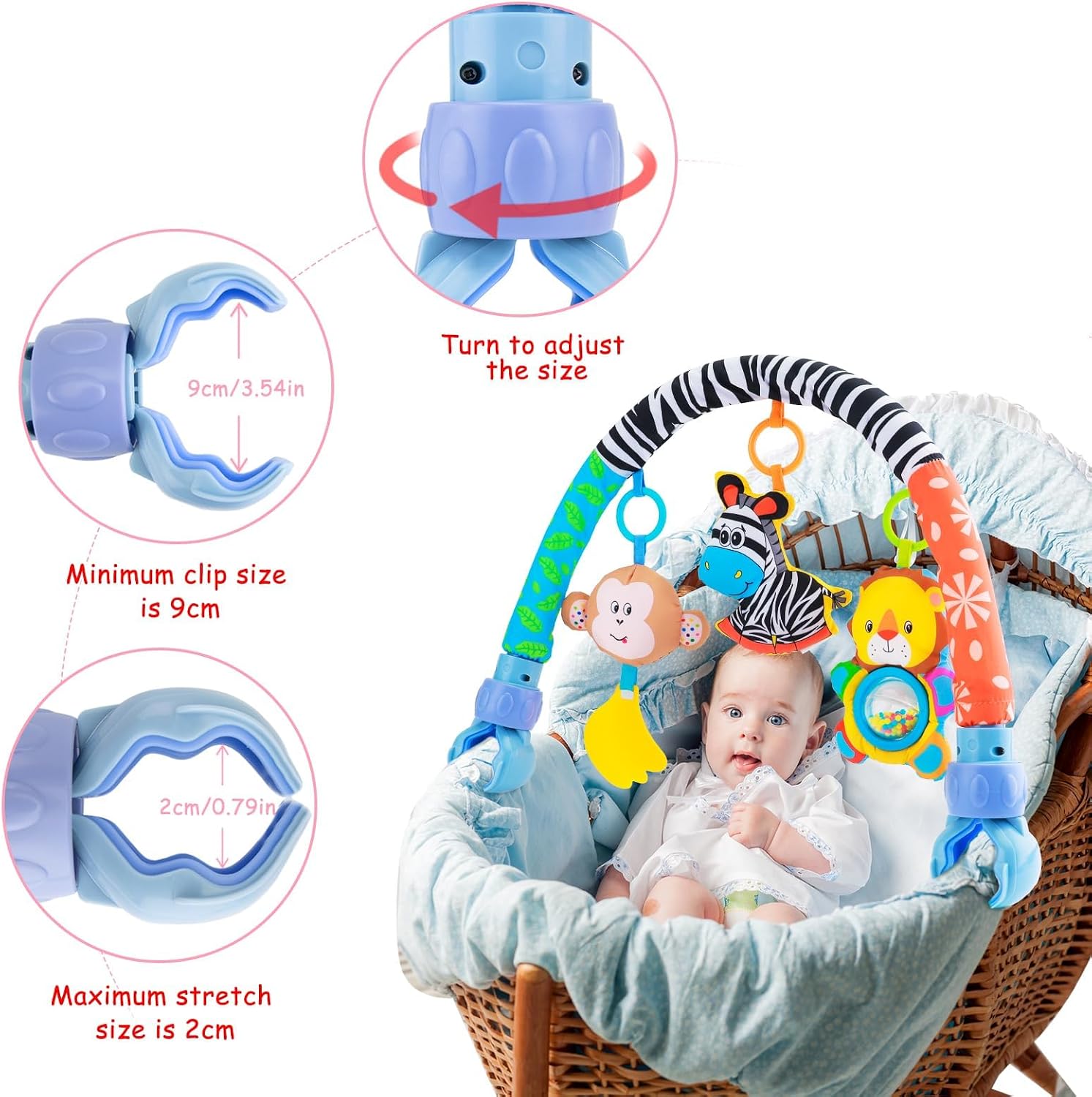 Detalle de Zendstanding Baby Activity Arch Toy 0-12 months
