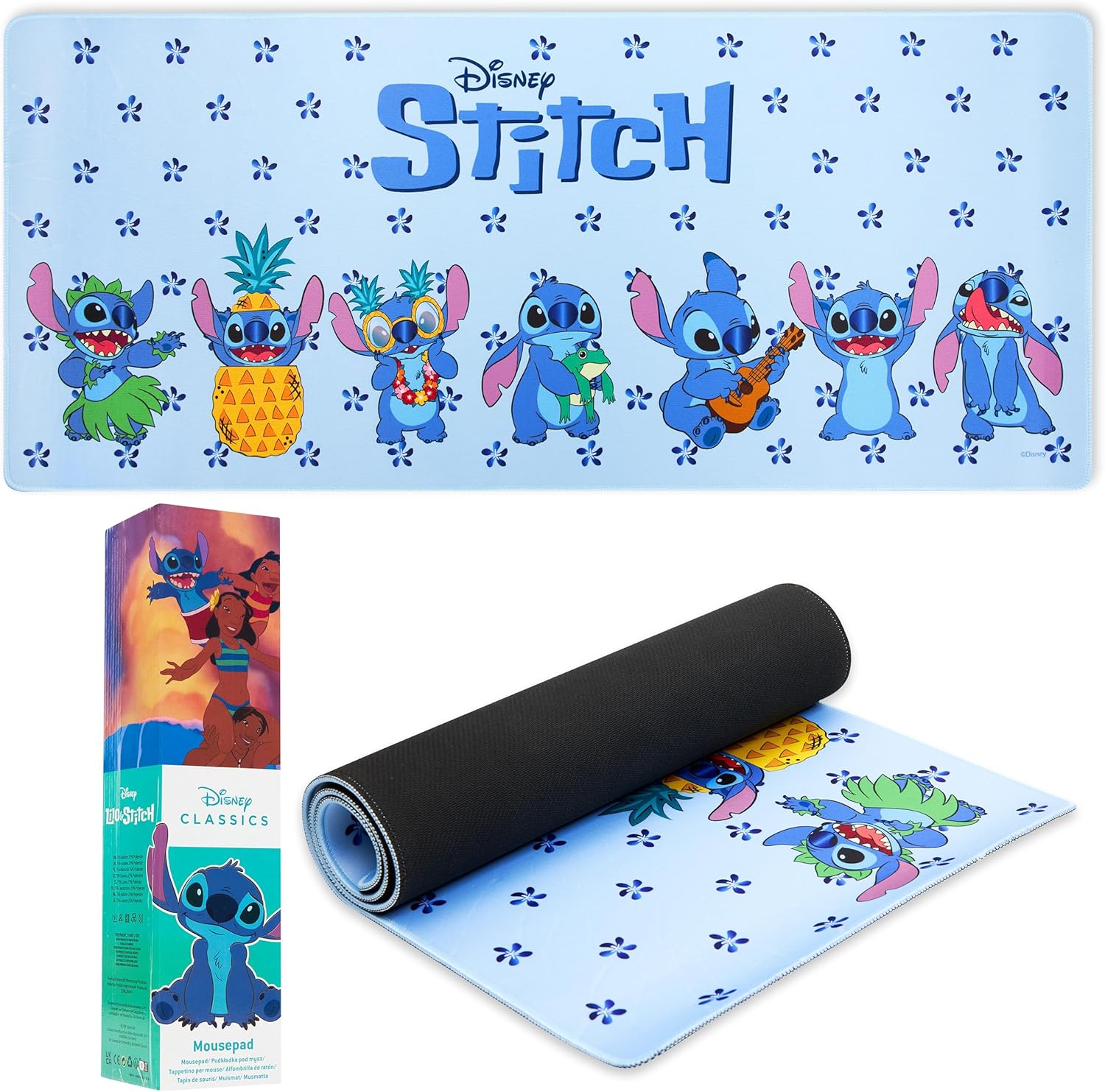 Thumbnail 1 de Disney Stitch Desk Mat 80 x 36 cm mouse mat 🖱️