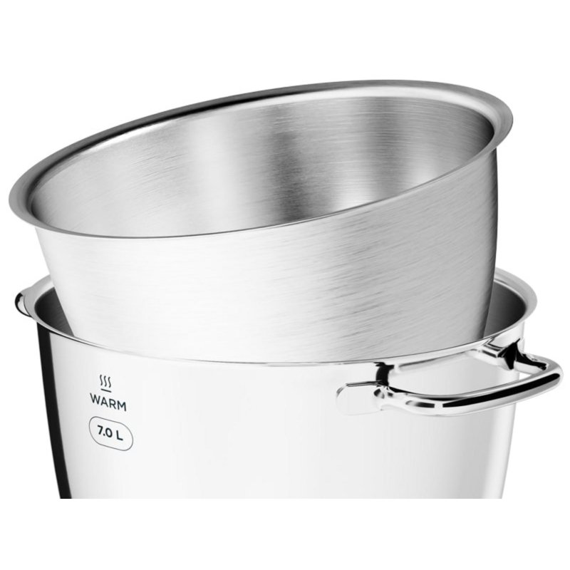 Detalle 2 de Kenwood KWL90.004SI Stand Mixer 1400W 7L: potencia y capacidad para repostería profesional