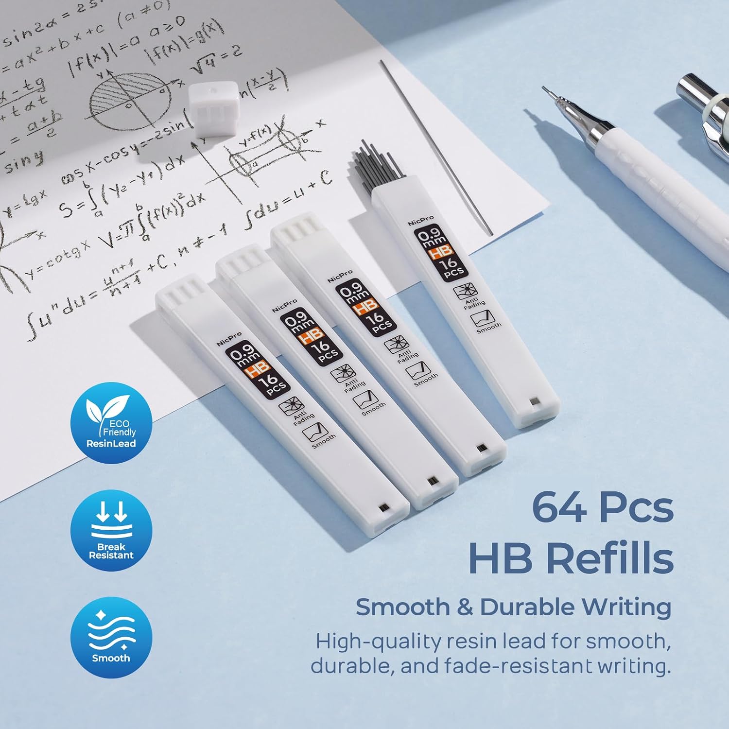 Detalle de Nicpro Mechanical Pencil Set 0.9mm