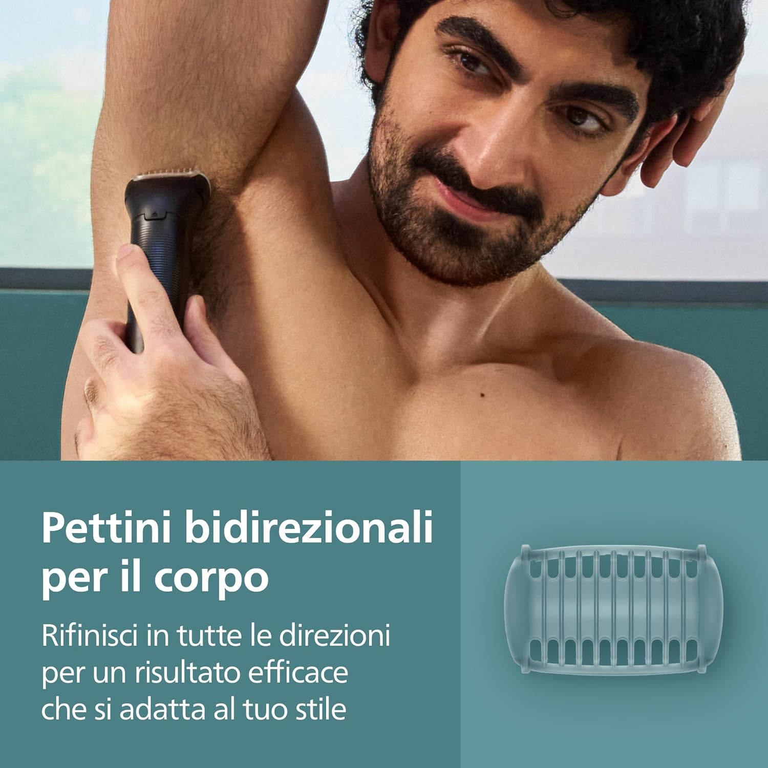 Thumbnail 3 de Philips Bodygroom Serie 5000 rifinitore uomo 100 min