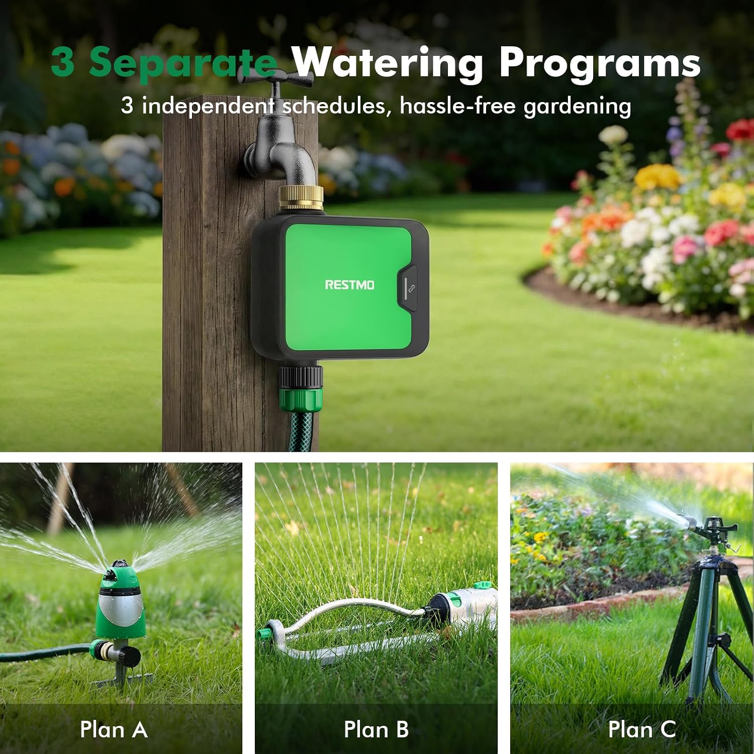 Thumbnail 6 de RESTMO WiFi Water Timer with Brass Inlet