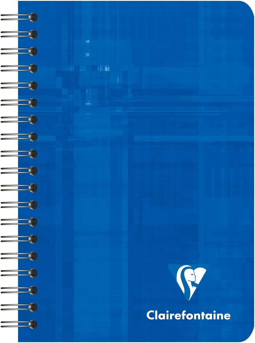 Thumbnail 2 de Clairefontaine 68592C - Lot de 10 carnets à spirale 9x14 cm, 100 pages, papier 90 g, couverture pelliculée, couleurs aléatoires