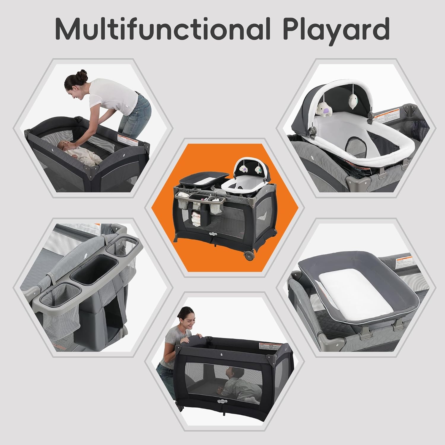 Thumbnail 6 de Pamo Babe Pack and Play 4-in-1 Playard