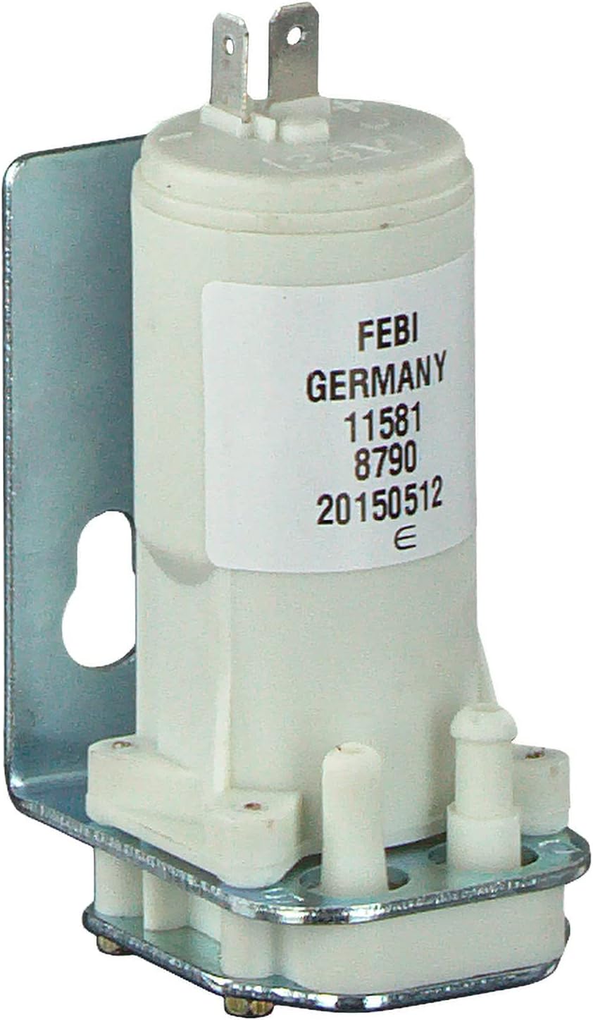 Detalle de Febi bilstein 11581 - Pompe d'eau et de lave-glace mono pompe (24 V, 2 connexions) pour Volvo – référence OE 1585878