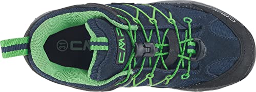 Detalle de CMP Kids Rigel Low Trekking Shoe WP: Scarpe da trekking basse unisex per bambini, blu 28 EU