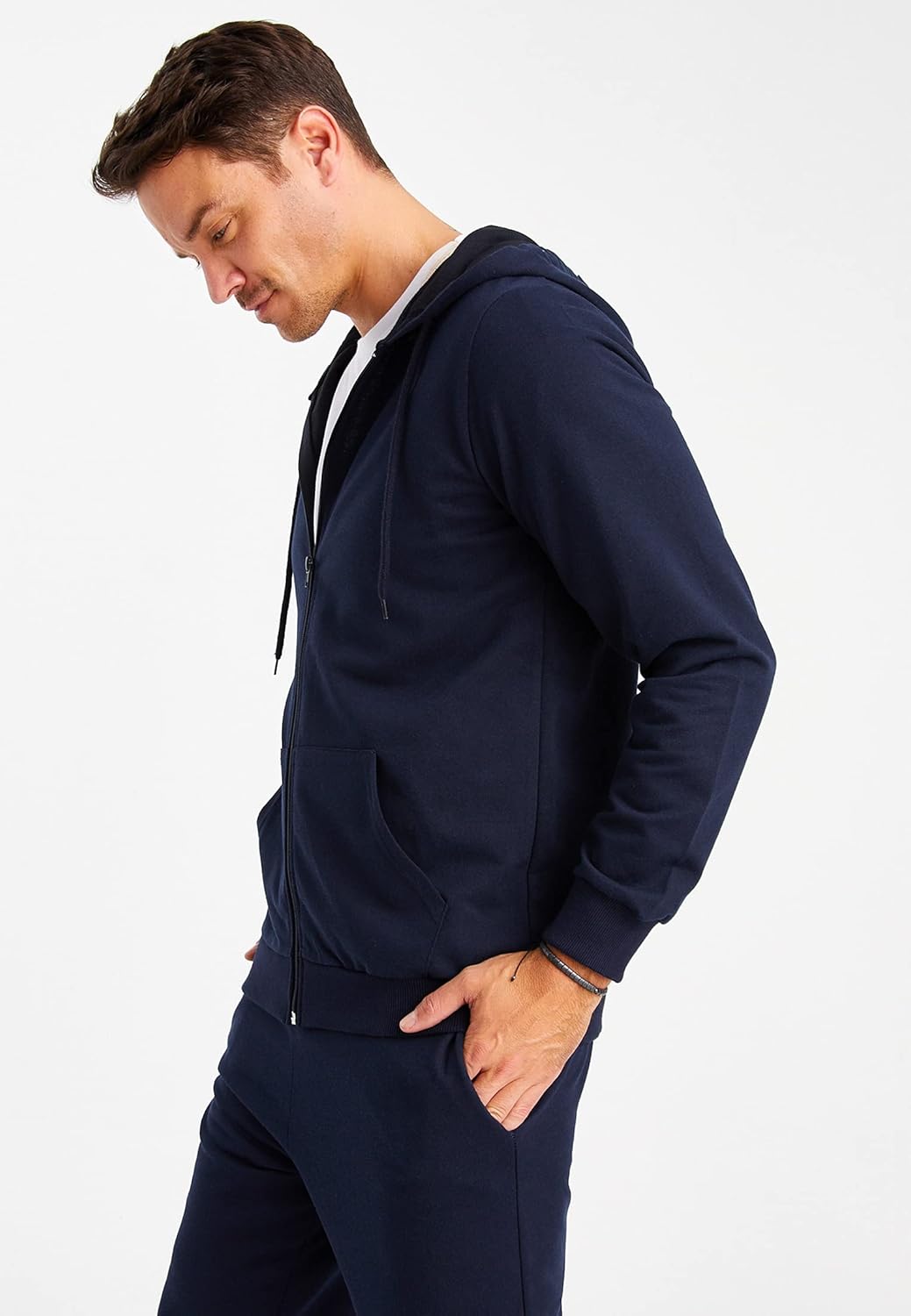 Thumbnail 4 de Björn Swensen survêtement en coton pour homme (veste + pantalon de jogging) Leif ist Live