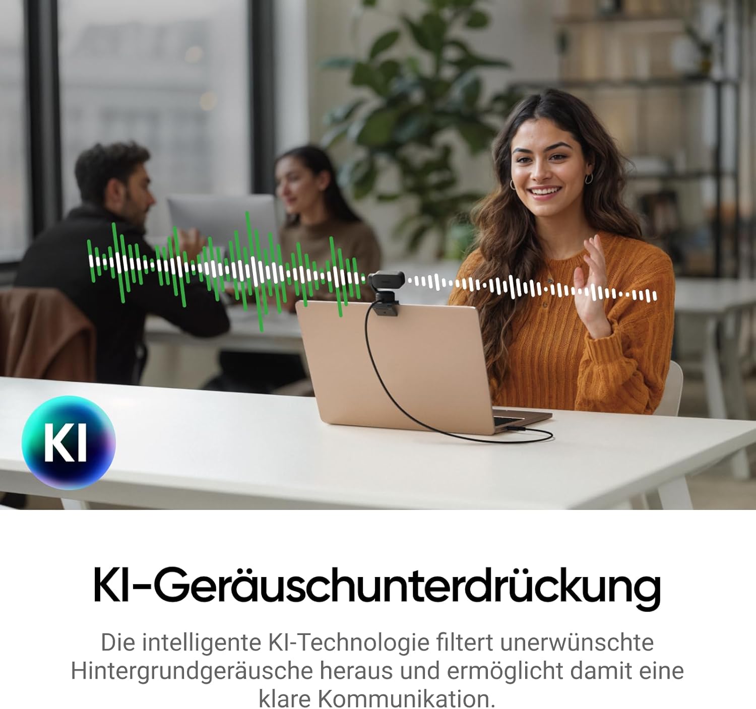 Thumbnail 2 de Insta360 Link 2 Standard Bundle – 4K Webcam mit KI-Tracking und HDR für PC/Mac
