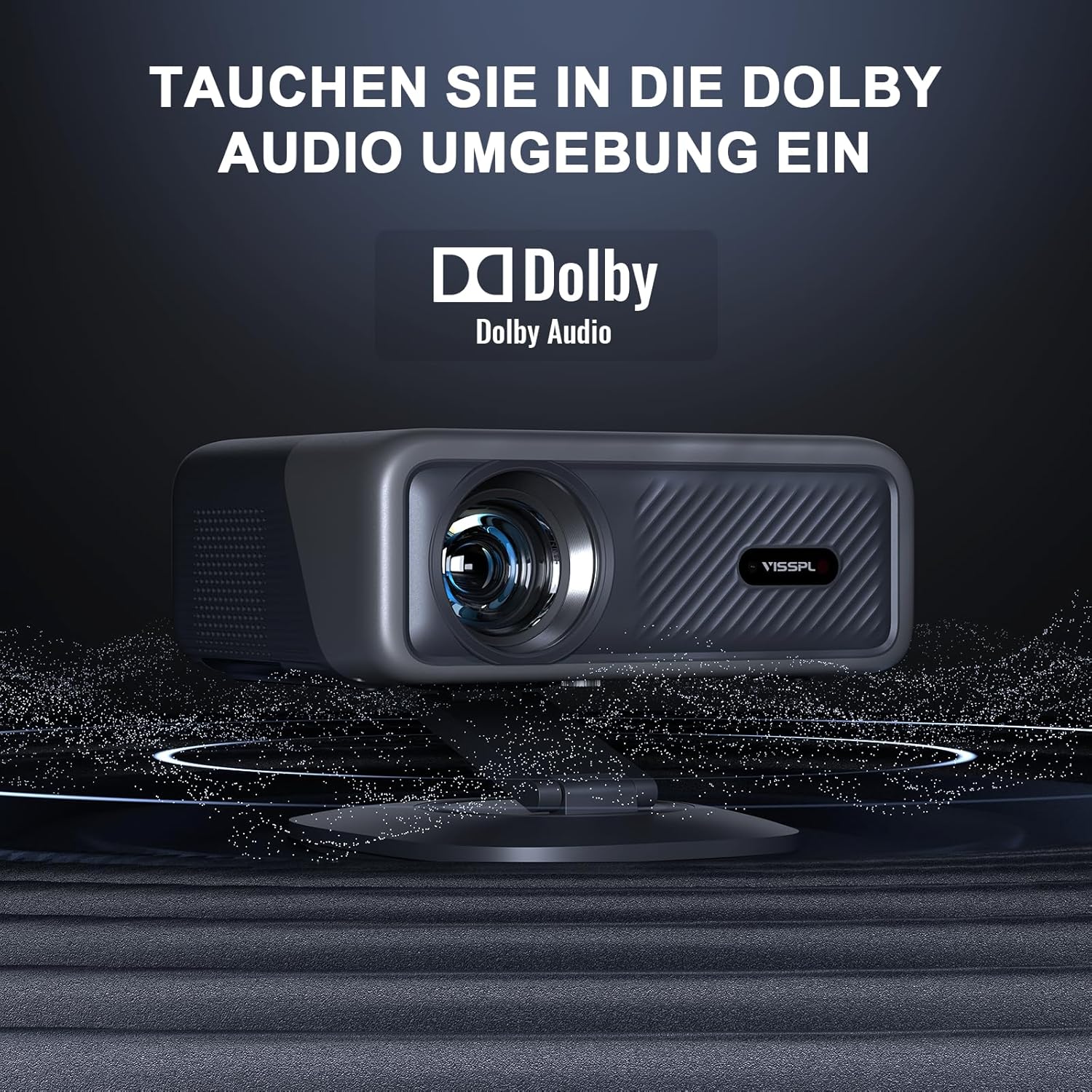 Thumbnail 4 de AuKing 4K WiFi Bluetooth projector with 2500