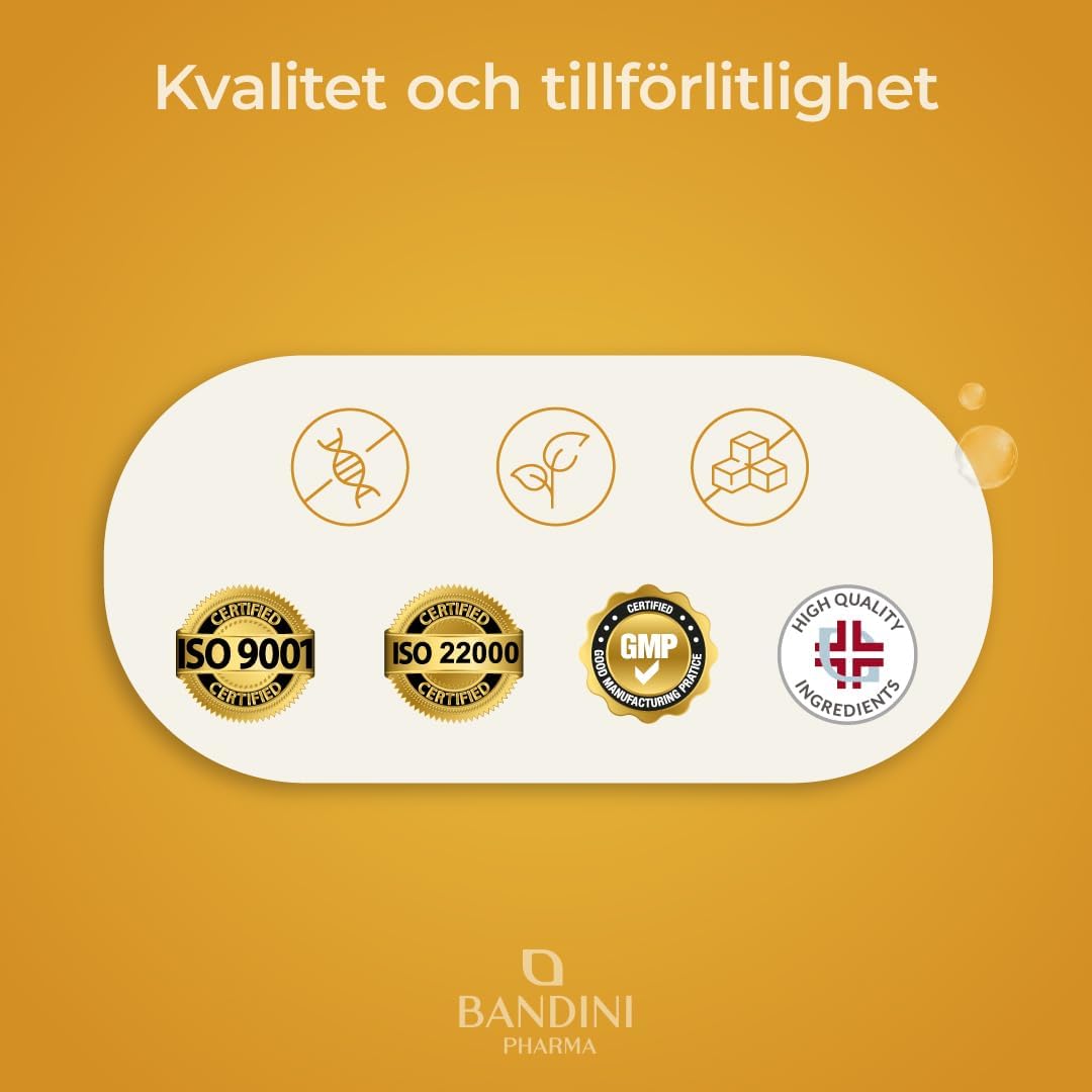 Thumbnail 6 de BANDINI Vitamin E, 360 tabletter med 60 mg per tablett, veganskt kosttillskott