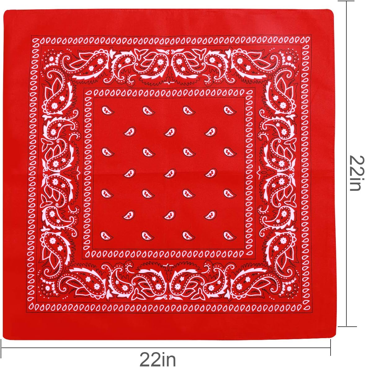 Detalle de CECIAOAIME Bandanas, 22 x 22 Inches