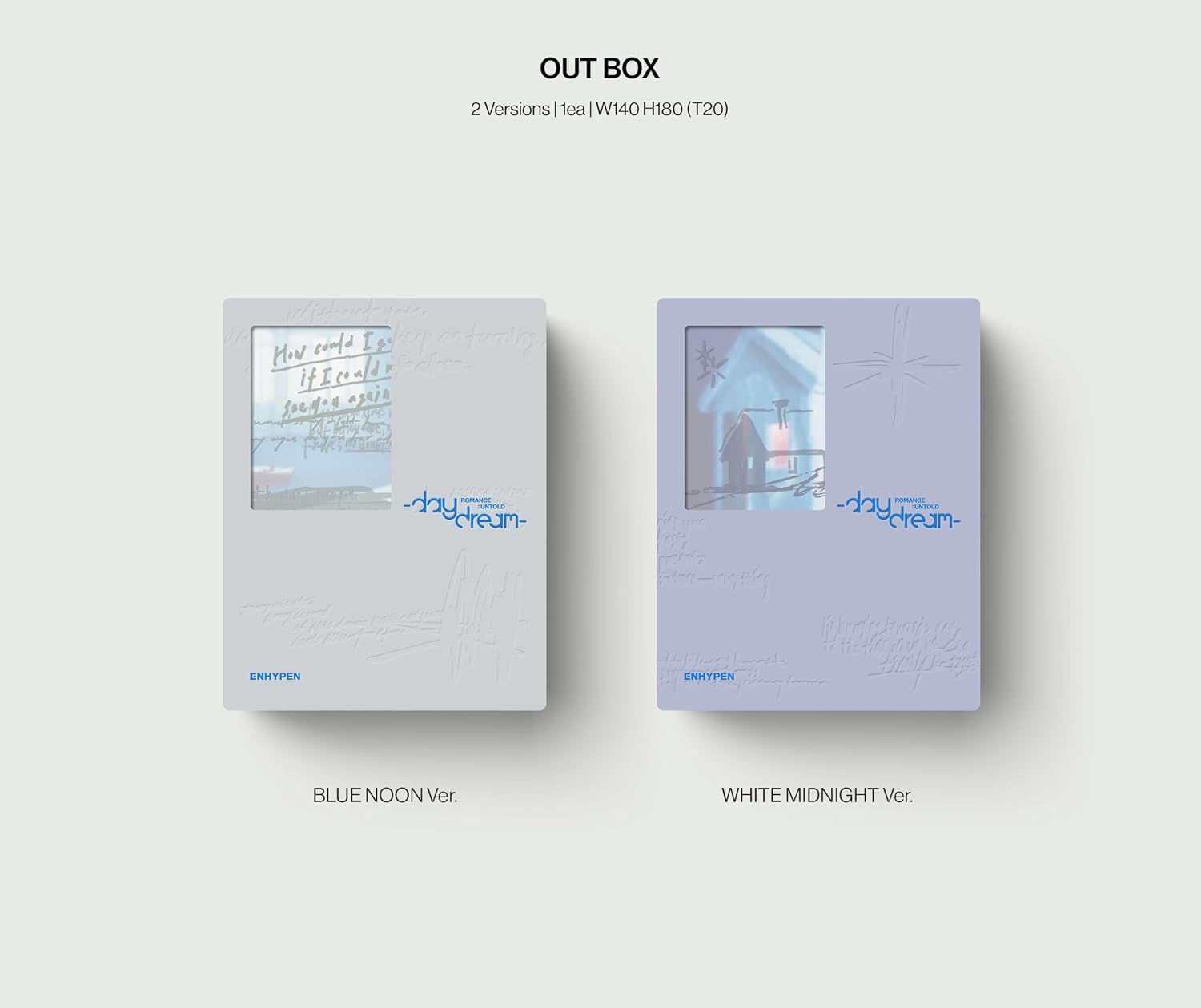 Detalle de ENHYPEN ROMANCE : UNTOLD -daydream- Korean Edition Audio CD