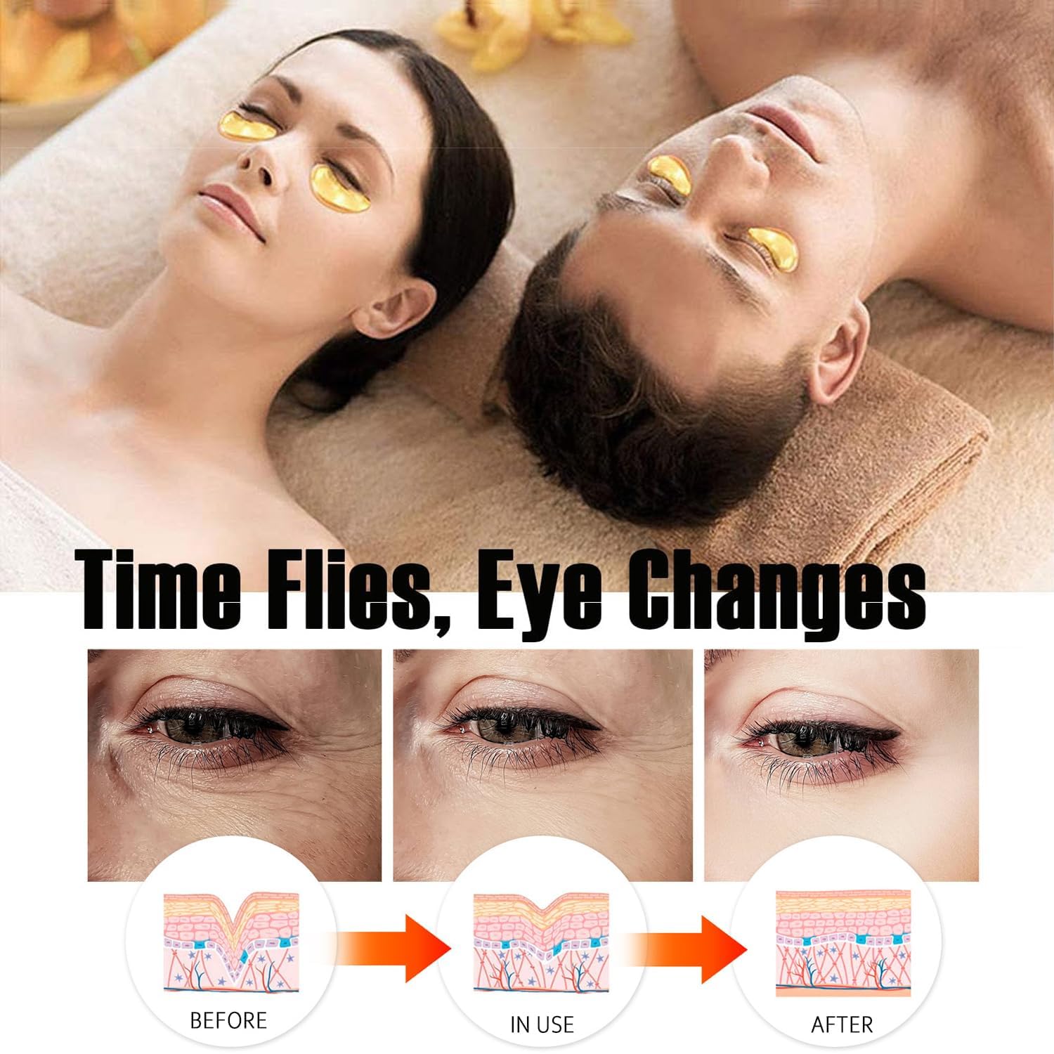 Thumbnail 4 de Eakroo 20 Pairs Lip Mask & Eye Mask Set — Hydrating, Skin-Nourishing Under Eye & Lip Patches