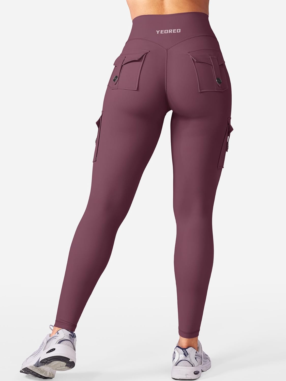 Thumbnail 4 de YEOREO CoreFlex Cargo Leggings for Training with Hidden Ruched Enhancing Glutes