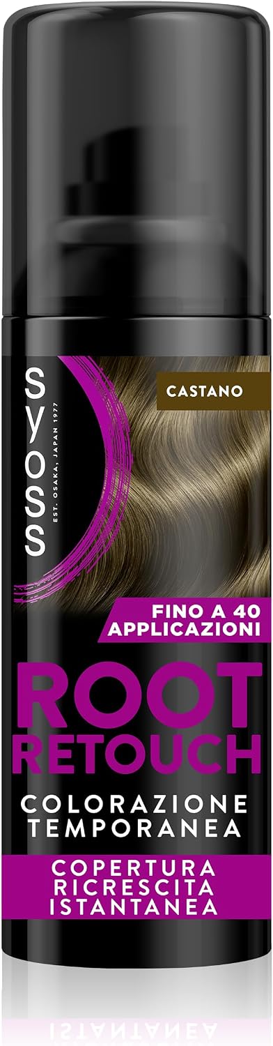 Thumbnail 6 de Syoss Root Retouch Colorazione Temporanea Spray Castano Scuro 120 ml – Ritocco ricrescita resistente a pioggia e sudore