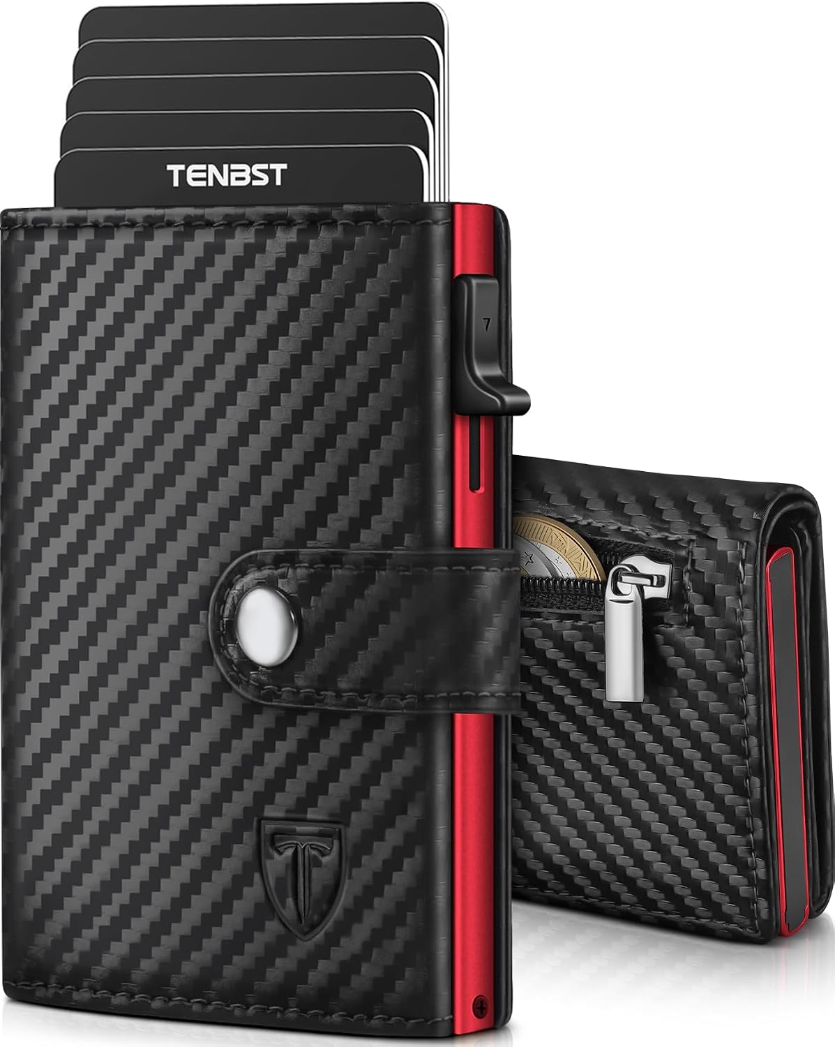 Detalle de TENBST billetera para hombre Smart Wallet