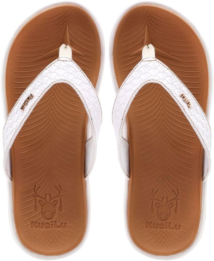 Thumbnail 6 de KuaiLu Womens Flip Flops with Arch Support