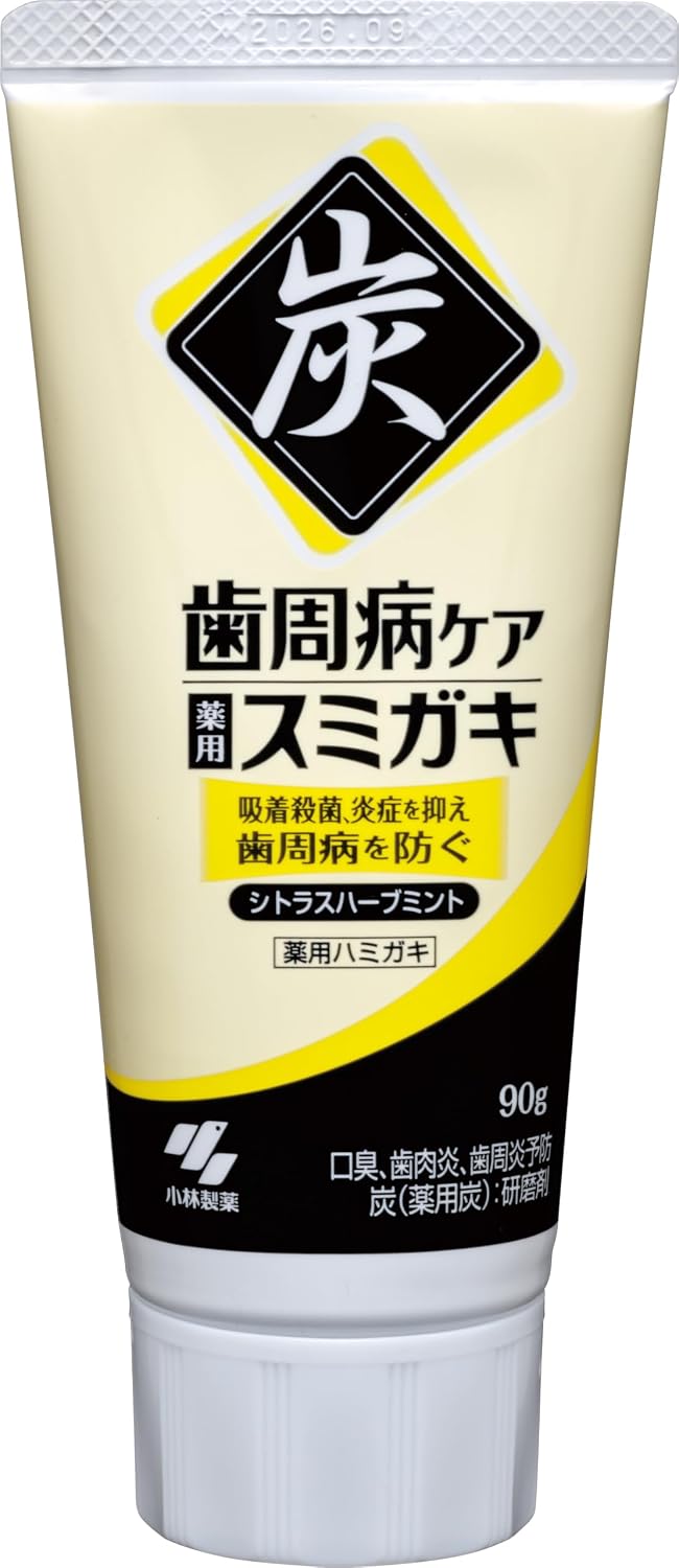 Thumbnail 1 de スミガキ 歯周病ケア薬用歯みがき 90g×3個、薬用炭・CPC・GK2配合