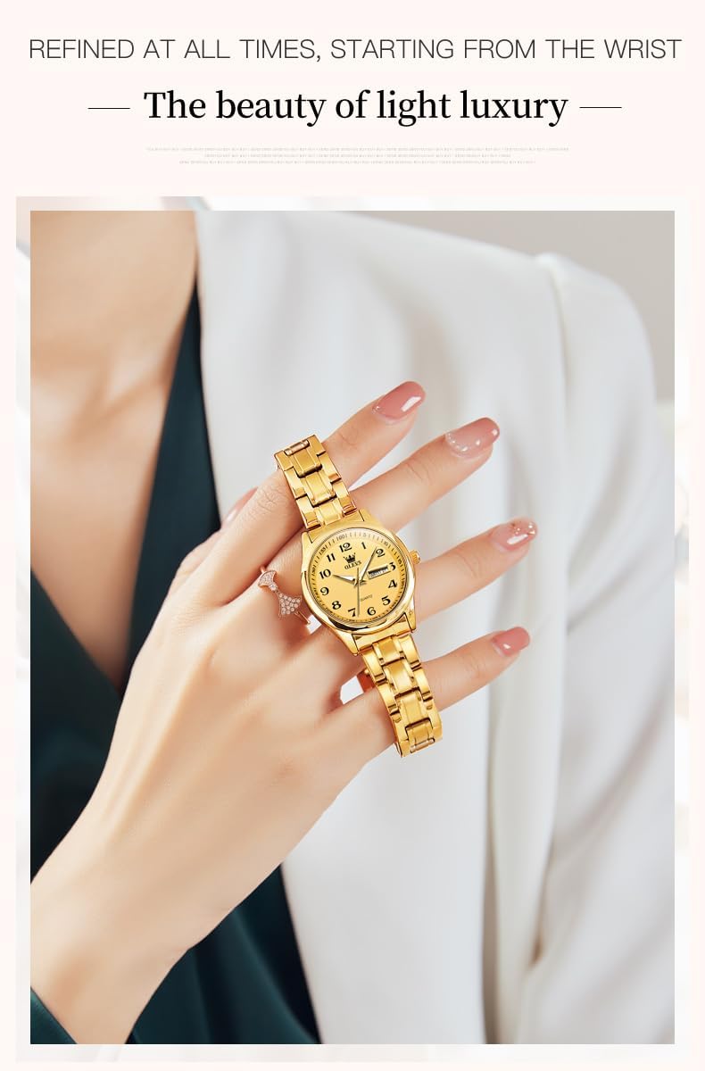 Detalle 2 de OLEVS Montre Femme Petit Visage 30m