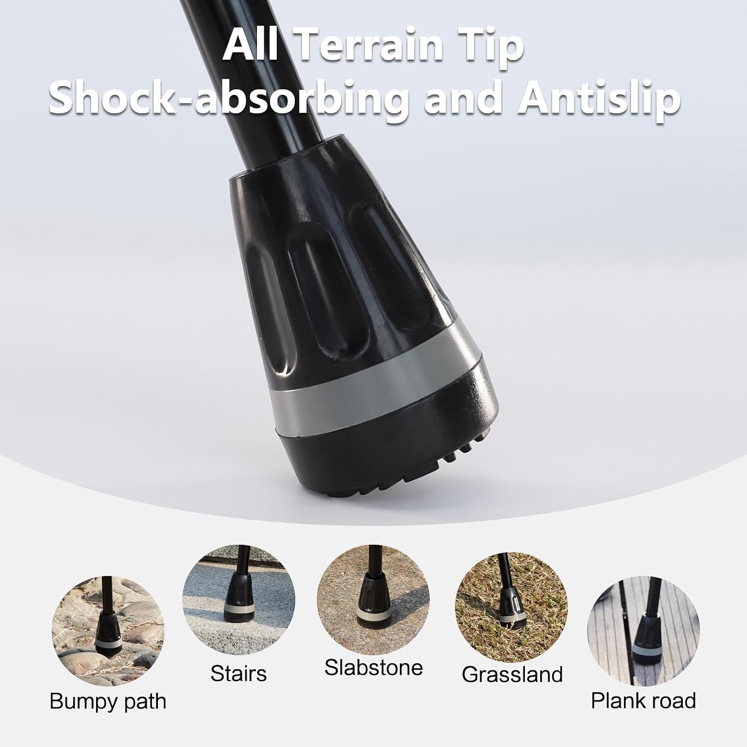 Thumbnail 3 de Rehaescort Folding Walking Cane