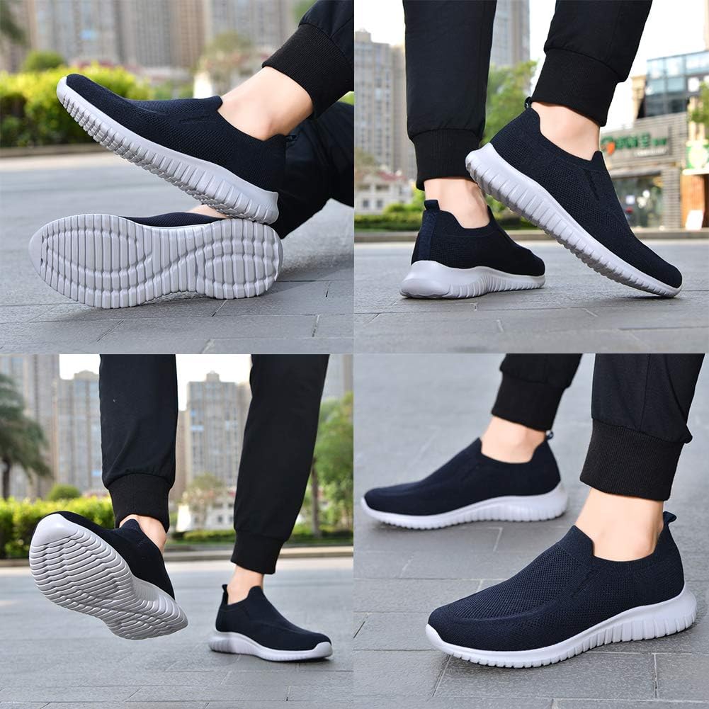 Thumbnail 4 de TIOSEBON Mens Slip on Trainers: Lightweight Casual Tennis Shoes for Everyday Comfort