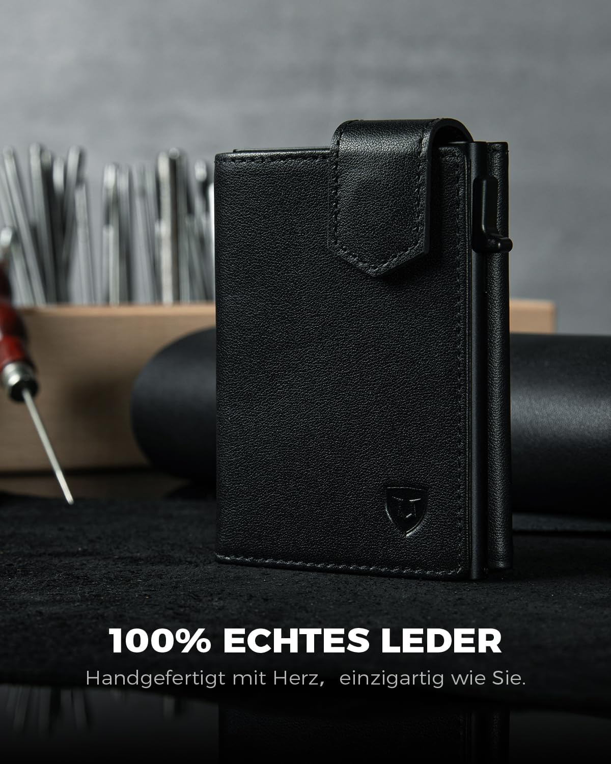 Thumbnail 3 de LORZOR Kartenetui Herren Slim Wallet