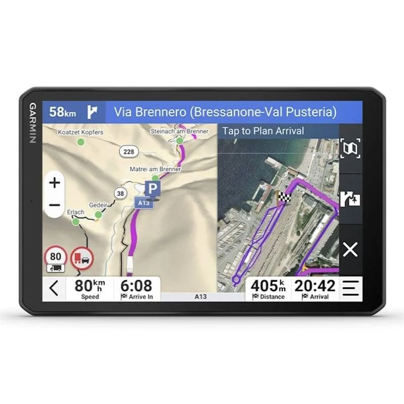Detalle de Garmin dezl LGV820: Navegador para Camiones de 8" con mapas de por vida y tráfico en directo
