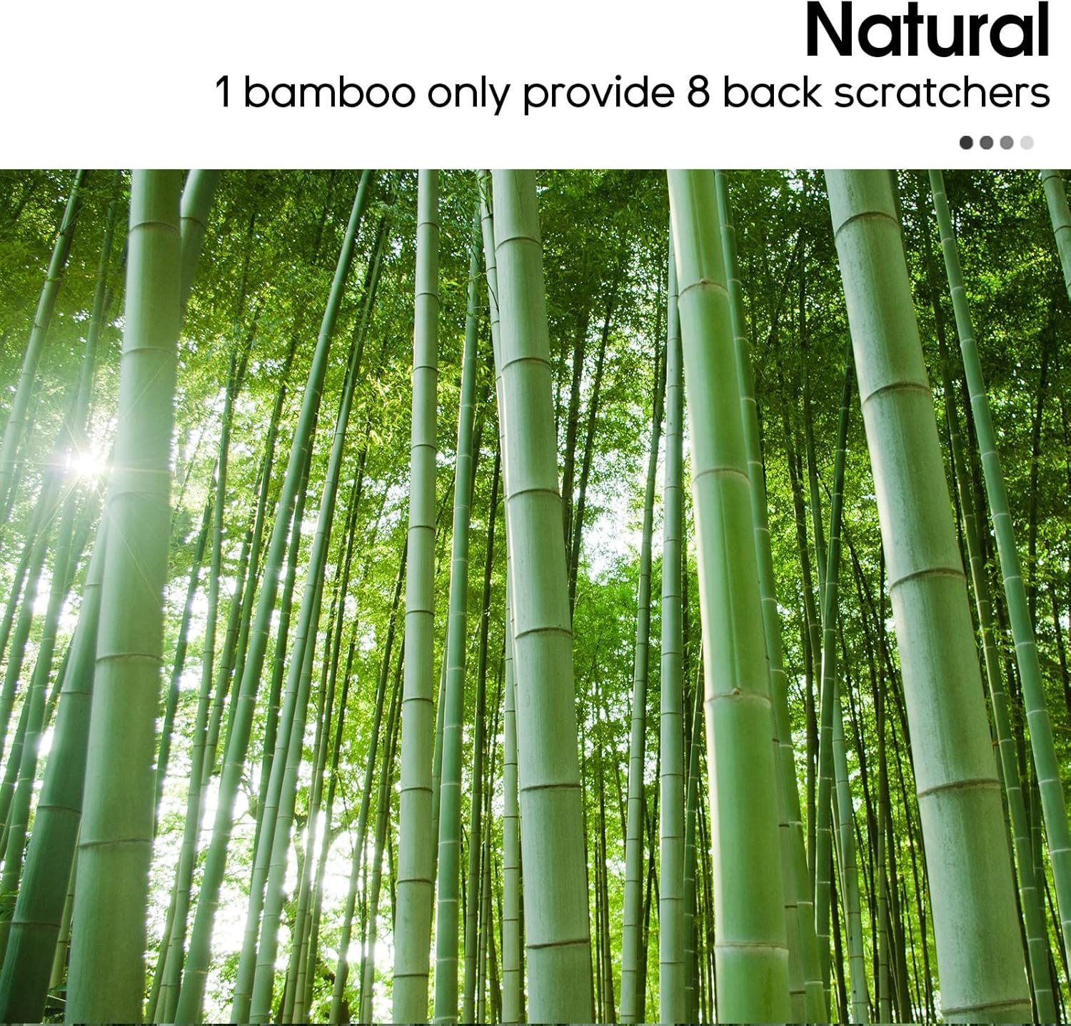Thumbnail 1 de WARMLIFE bamboo back scratcher 17 inch