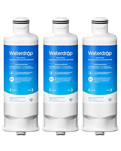 Detalle de Waterdrop WD-F45 Ersatzfilter für Samsung DA97-17376B (3er-Pack)