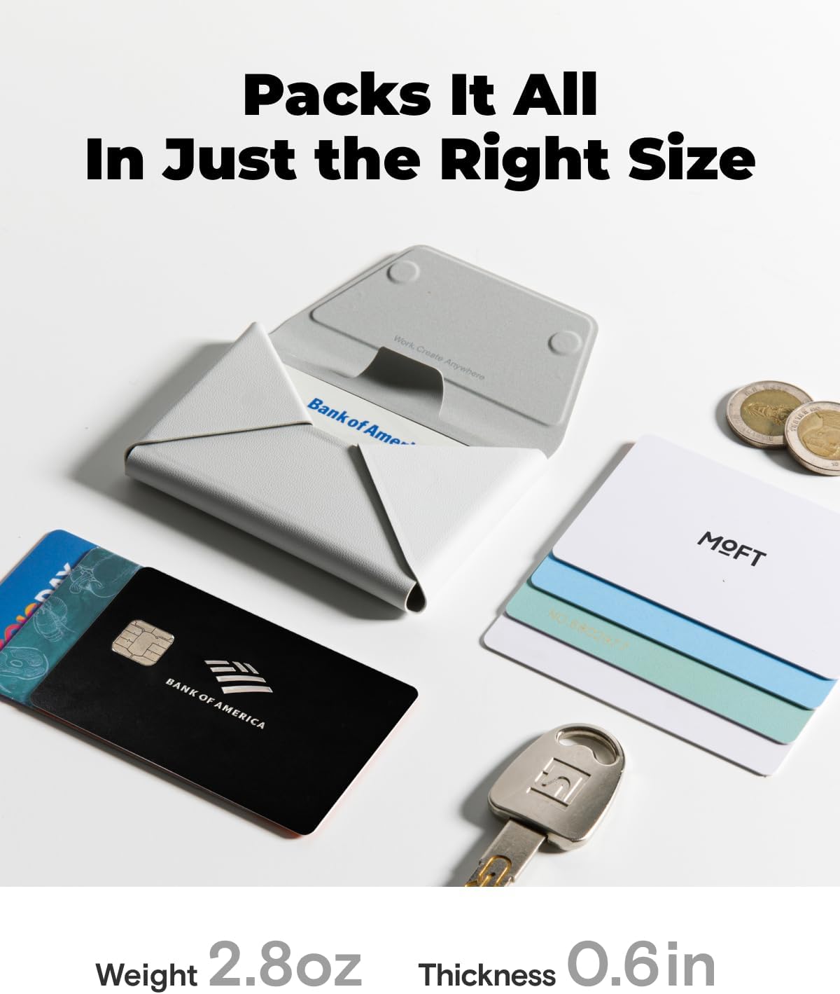 Thumbnail 3 de MOFT MagSafe Wallet (8-Card Holder) with Magnetic Phone Stand & RFID Blocking