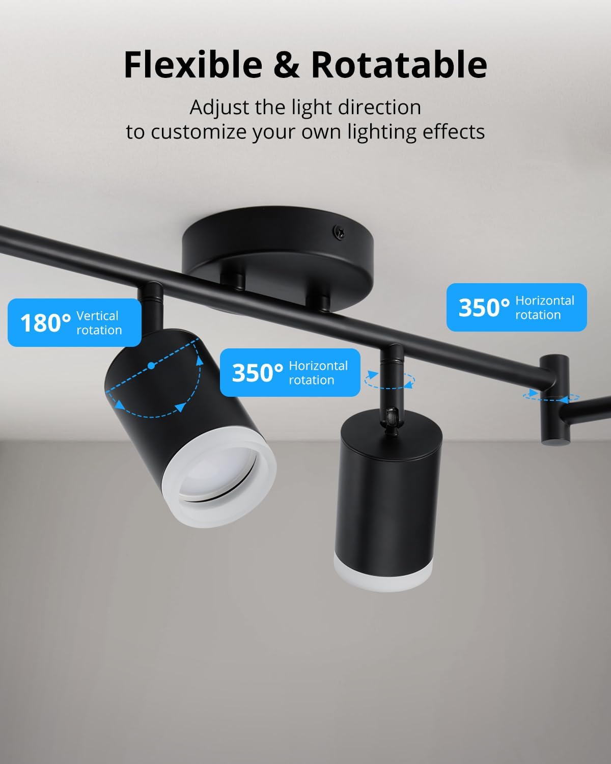 Thumbnail 2 de Gr4tec Spotlight Ceiling Lights 6 Way