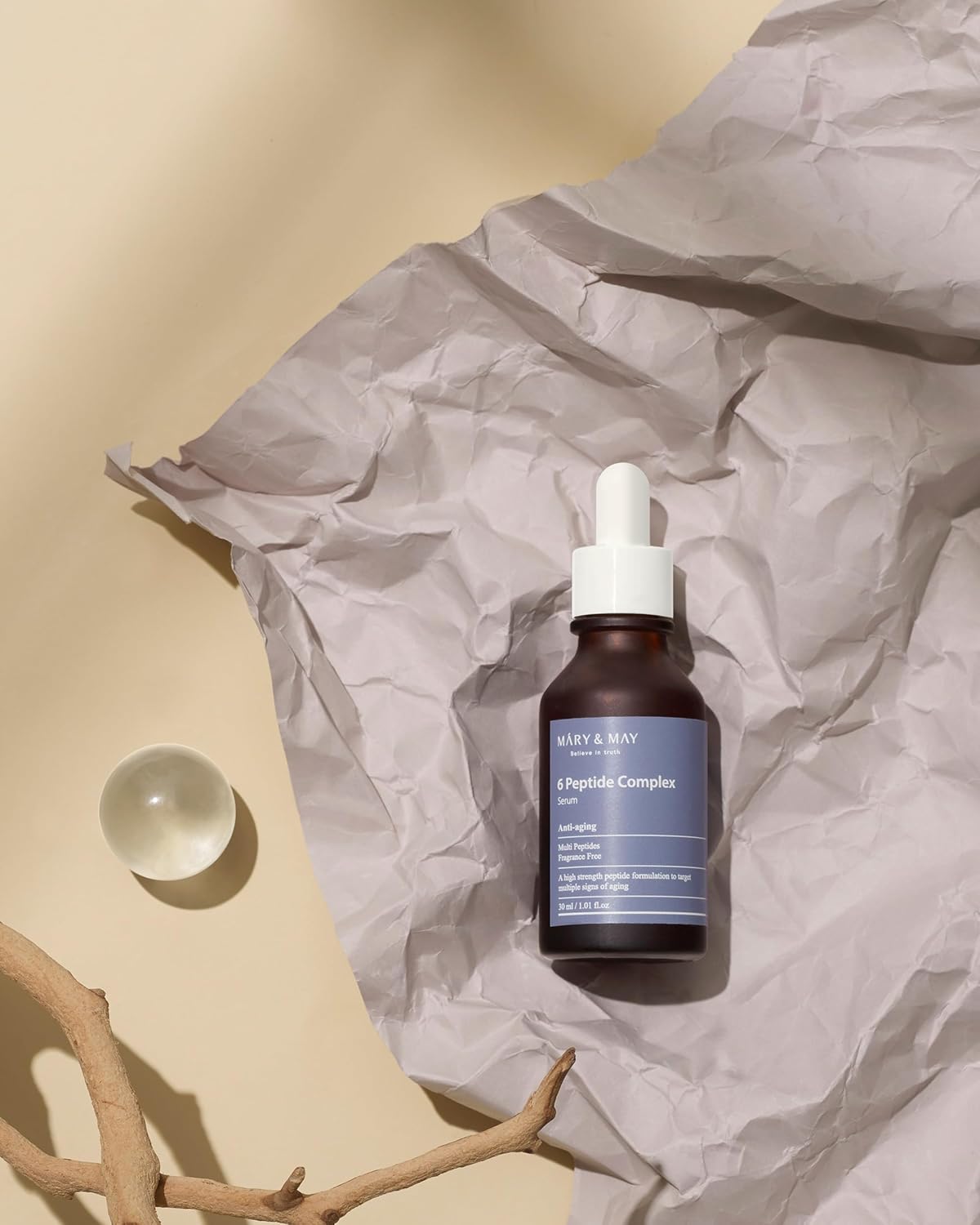 Thumbnail 4 de Mary&May Sérum Complexe 6 Peptides — Sérum anti‑rides complexe et raffermissant, sans parfum