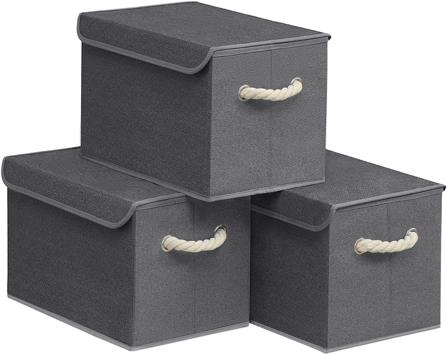 Detalle de SONGMICS RFB013GZ01 caja plegable 38 x 25 x 25 cm