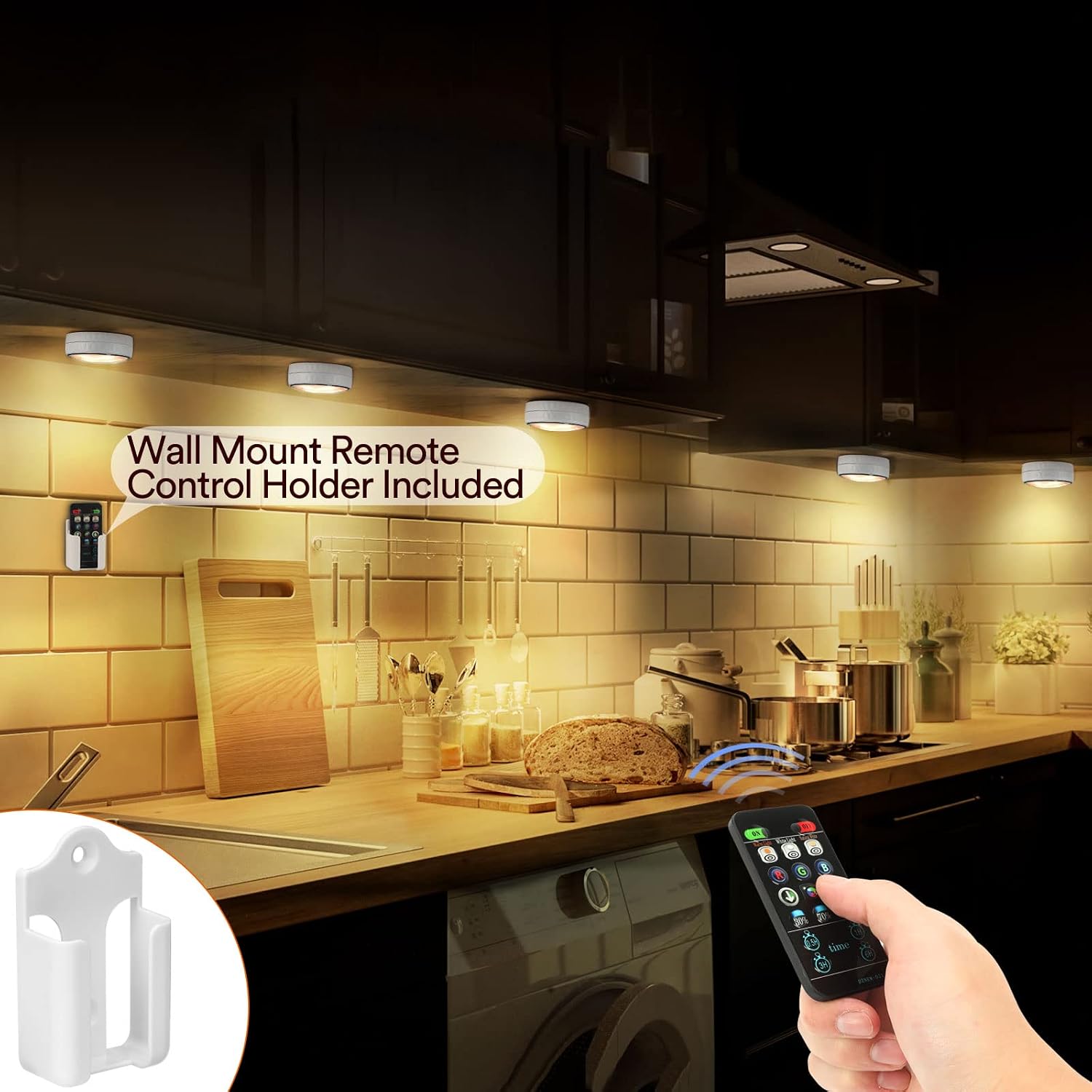 Detalle 2 de Onumii Under Cupboard Light RGB 6 Pack