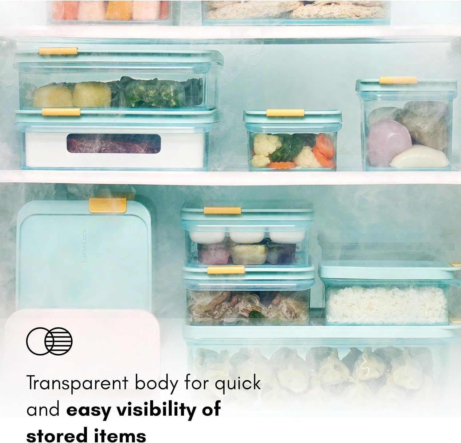 Detalle 2 de LocknLock Freezer Container, 1.05L