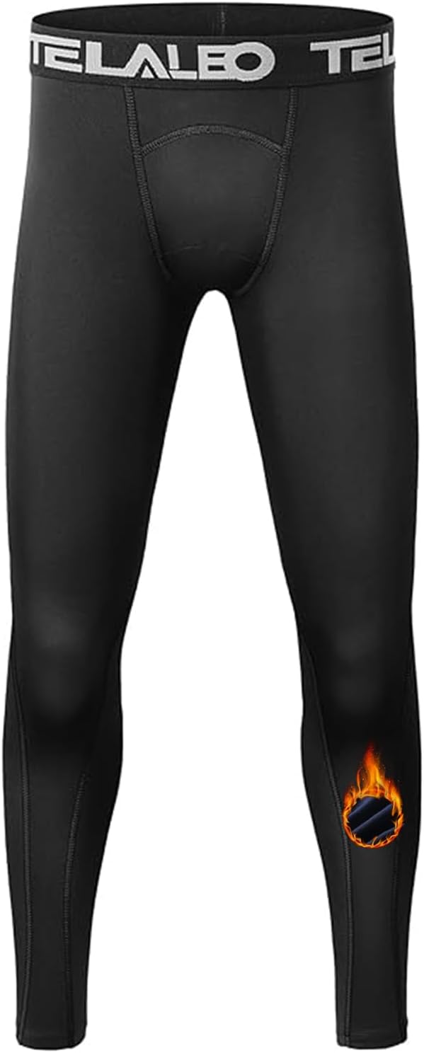 Detalle de TELALEO Thermal Compression Leggings, Fleece-Lined