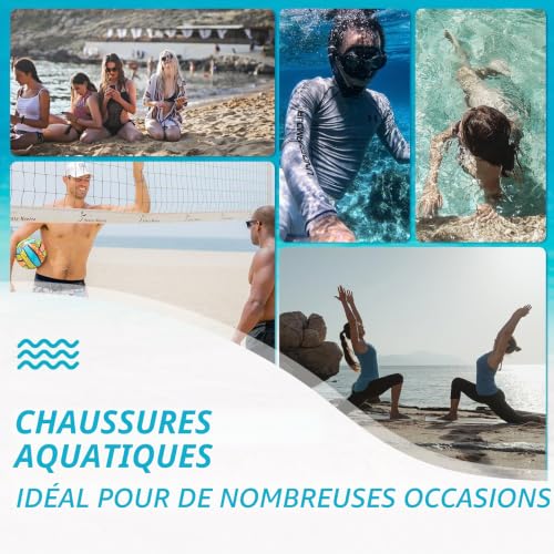 Thumbnail 7 de Chaussures Aquatiques Hanani - Séchage rapide, unisexes, accessoire essentiel pour plage et activités nautiques