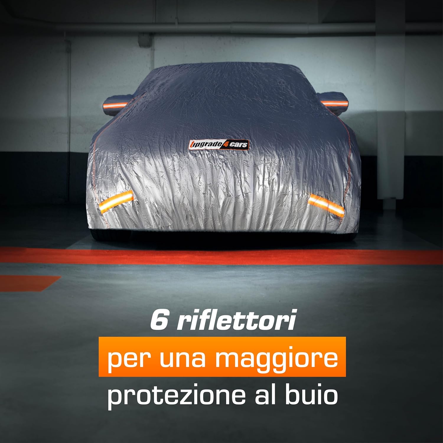 Thumbnail 4 de Upgrade4cars Telo Copriauto da Esterno per SUV – 432 × 185 × 145 cm