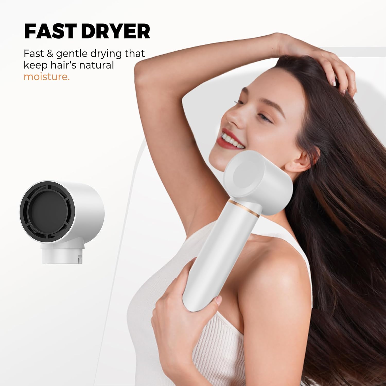 Thumbnail 3 de OKWRAP Haarstyler 5-in-1 Set – Multistyler mit automatischem Lockenstab, Glättbürste und Föhn