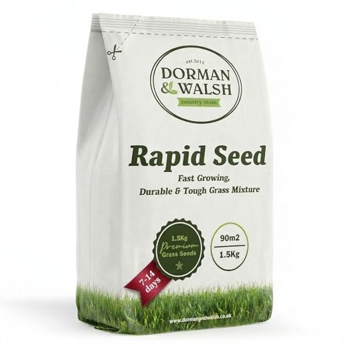 Detalle de Rapid Seed 1.5 kg Quick Growing Grass Seed by Dorman & Walsh