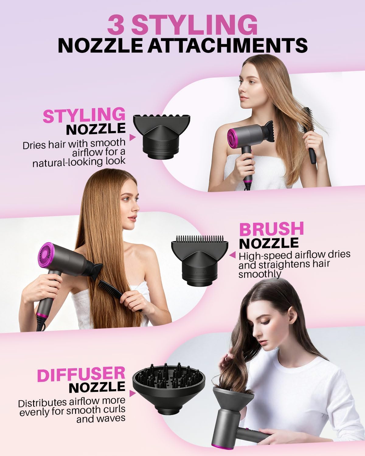 Thumbnail 3 de Tekwet hair dryer 2000W ionic