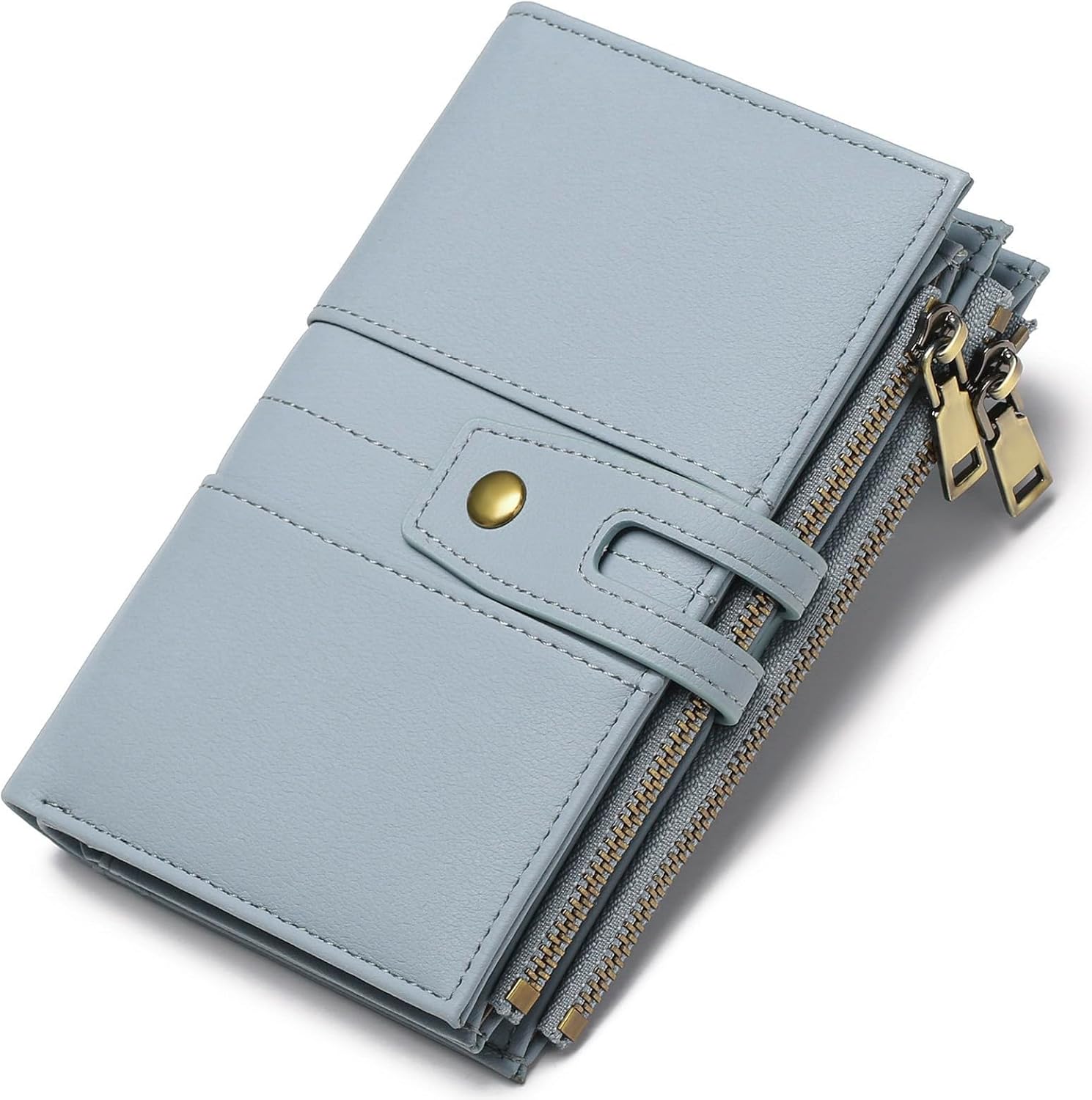 Thumbnail 6 de GAEKEAO Small RFID Blocking Vegan Leather Bifold Purse with ID Window