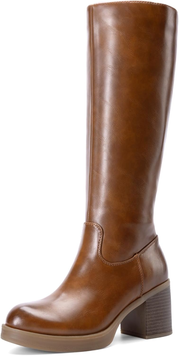 Detalle de DREAM PAIRS Knee High Chunky Platform Boots