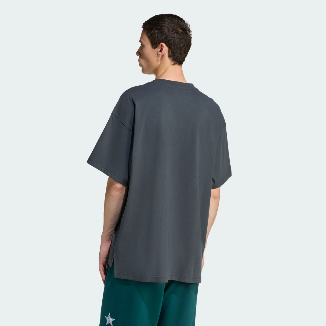 Thumbnail 1 de Camiseta holgada P/V estampada Adidas Originals & All Blacks en gris