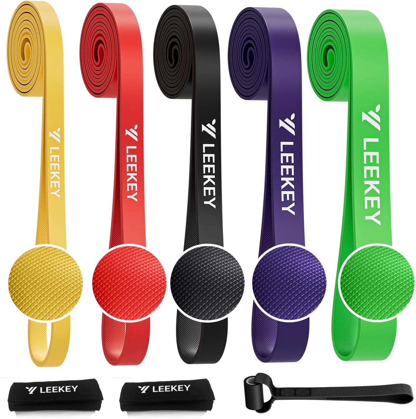 Thumbnail 6 de LEEKEY Resistance Bands set for home workouts ๐