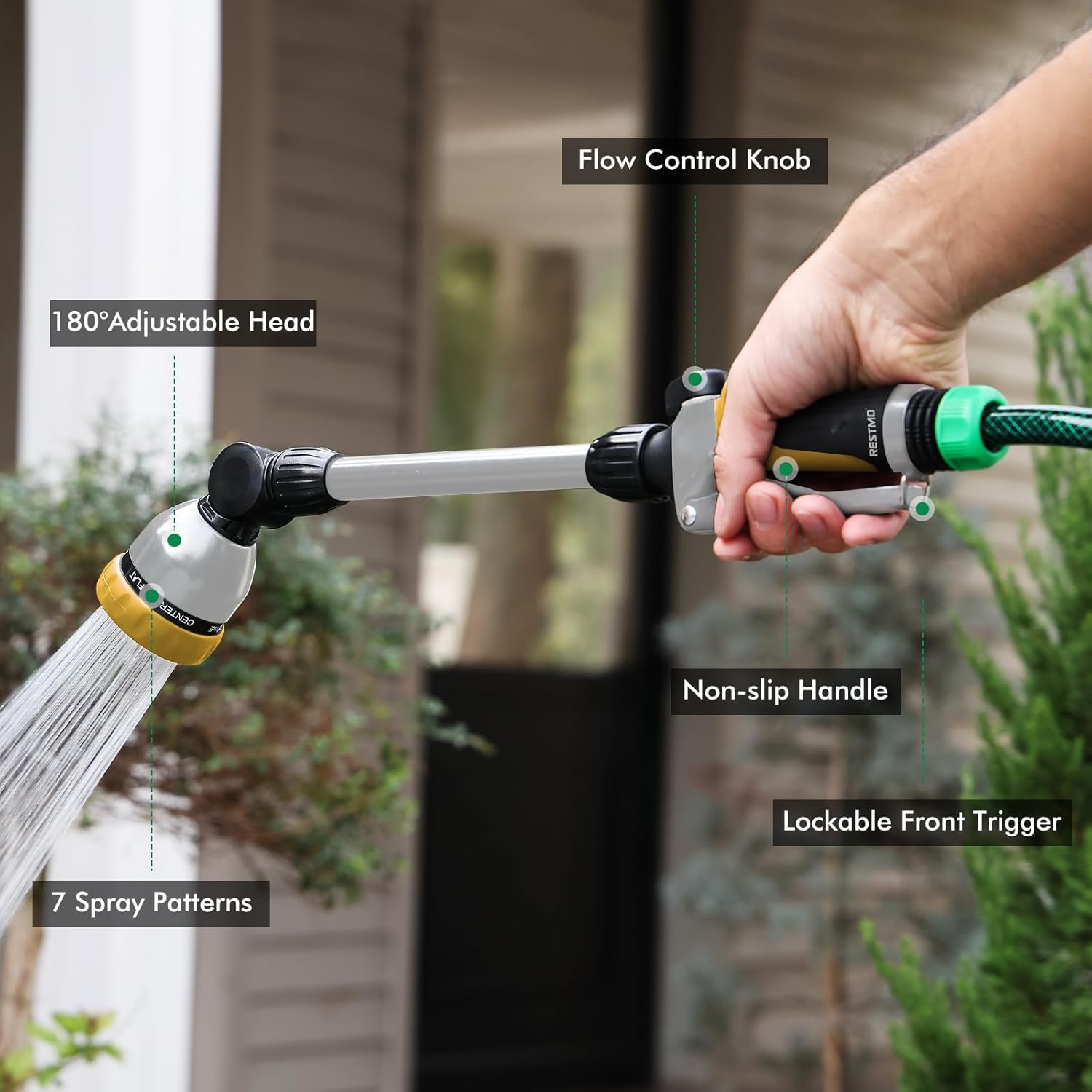 Thumbnail 1 de RESTMO 48cm Watering Lance with 7 Sprays