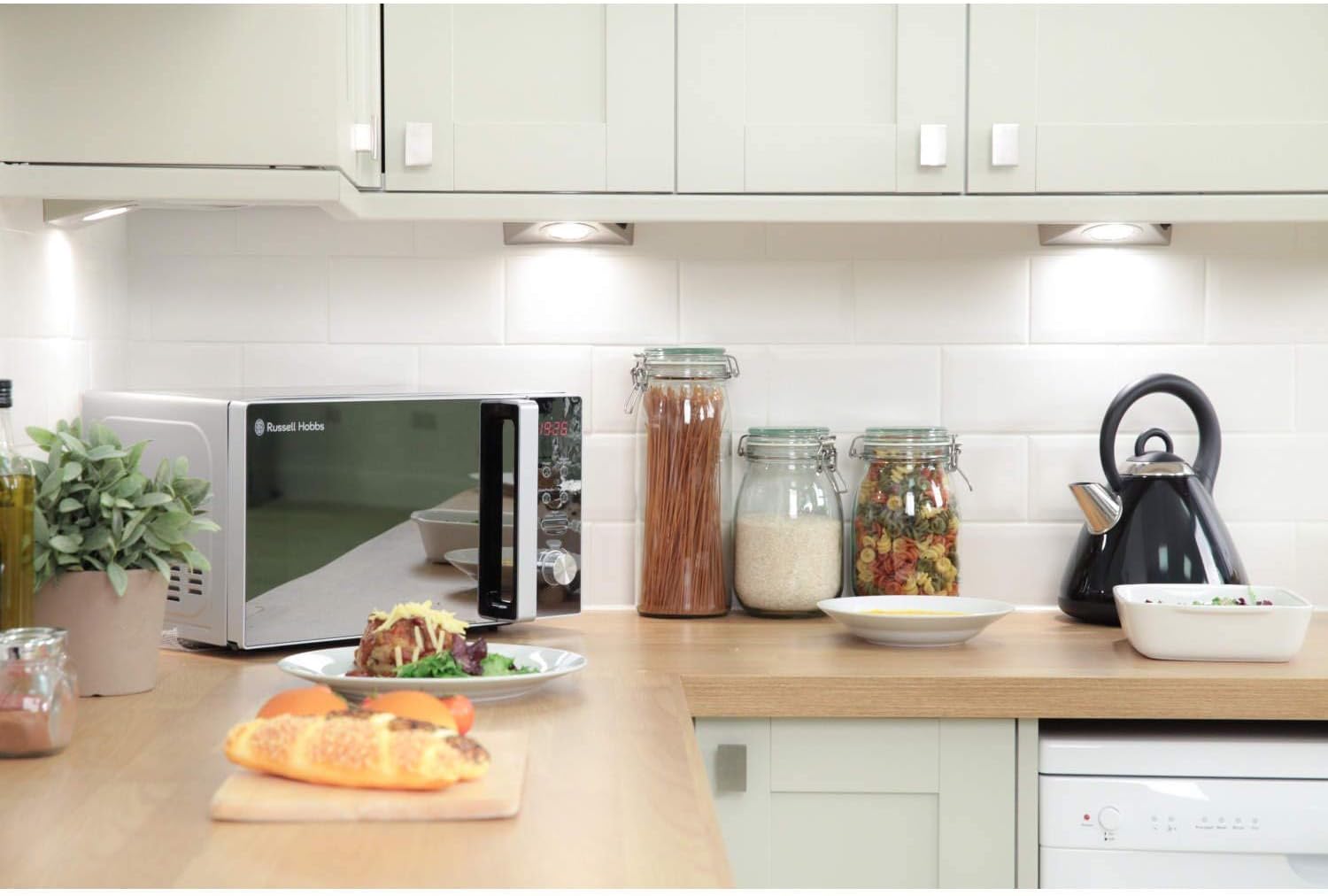 Thumbnail 1 de Russell Hobbs RHM2076S-AZ 20 Litre microwave 🍽