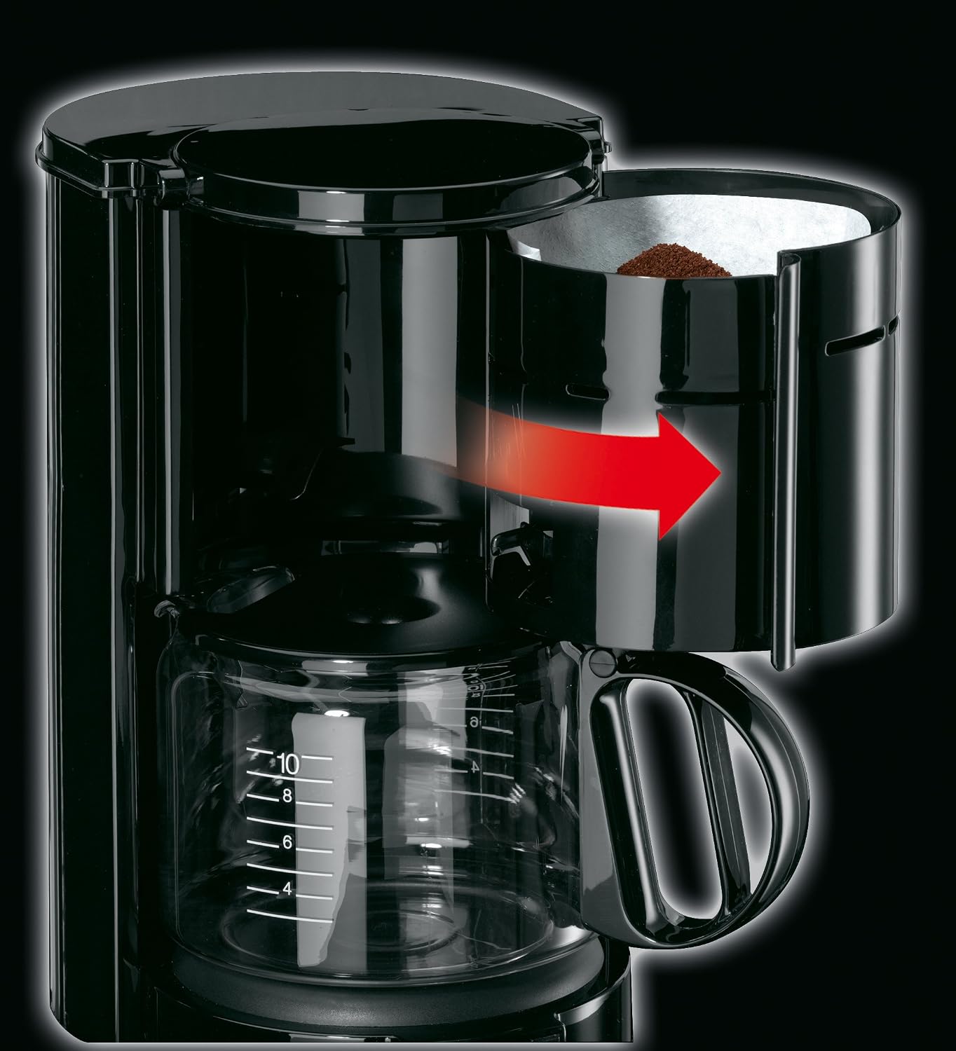 Detalle 2 de Braun KF 47 Aromaster Classic macchina da caffè nero