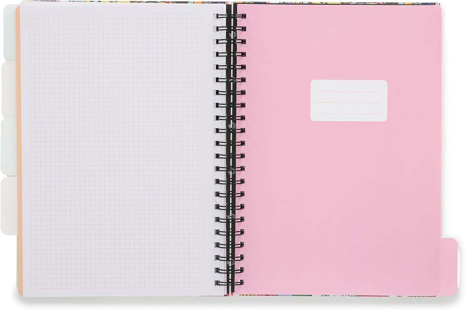 Thumbnail 6 de Mr. Wonderful Cahier A5 avec intercalaires – Couverture rigide, reliure spirale, 160 pages carrées